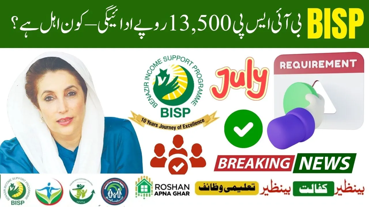 BISP 13500 Payment Requirements