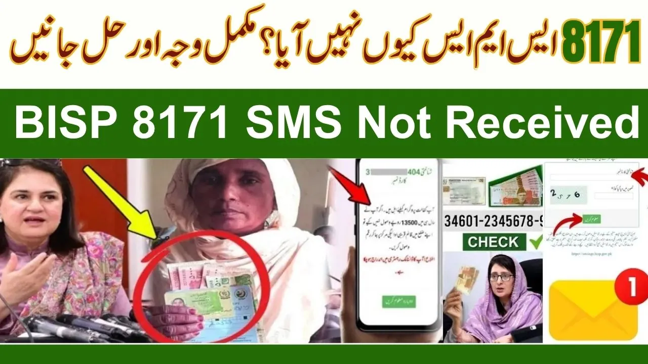 BISP 8171 Payment SMS Delayed Reasons, Solutions, Full Guide 2025