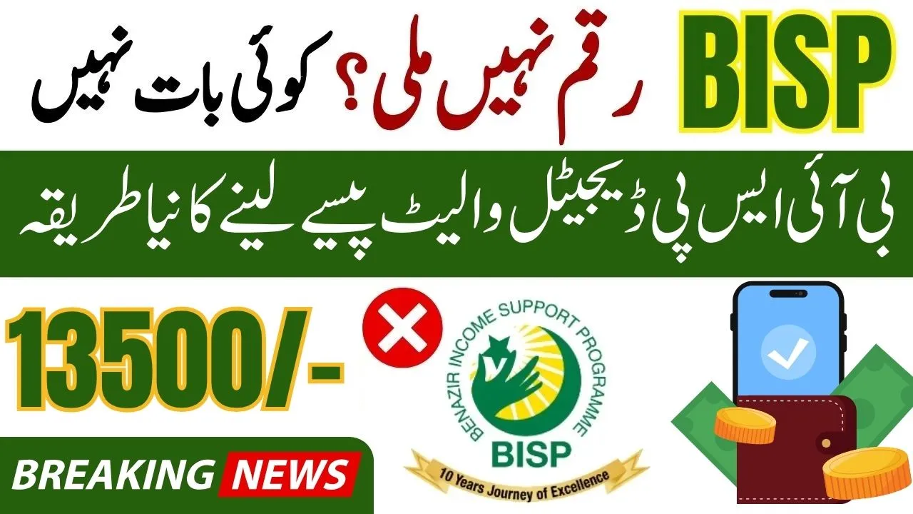 BISP 8171 Digital Wallet 2025 – How to Receive & Use Payments Easily